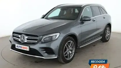 Usado Mercedes GLC250 AMG line 211 CV (155 kW) 2017 Gris SUV