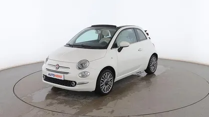 Usado Fiat 500C Lounge 70 CV (51 kW) 2018 Blanco Descapotable