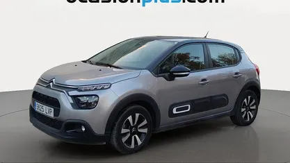 Usado Citroën C3 Feel 83 CV (61 kW) 2021 Gris plata Utilitario