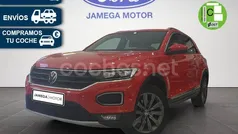 Rojo Usado 2021 VW T-Roc Sportline SUV | 22.990 € (Precio justo)