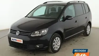 Begagnad VW Touran Edition 105 HK (77 kW) 2014 Svart Minibuss