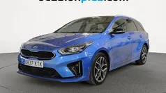 Azul Usado 2019 Kia Ceed Sportswagon GT-Line Familiar | 14.837 € (Super precio)