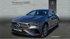 Gris montaña Usado 2024 Mercedes CLA250e AMG line Berlina | 45.900 € (Precio justo)