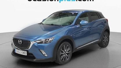 Brugt Mazda CX-3 Luxury 105 HK (77 kW) 2018 Blå SUV