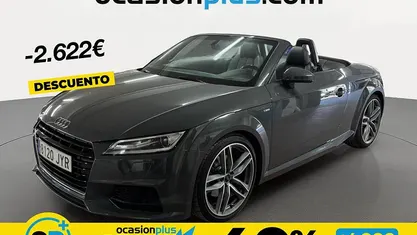 Usado Audi TT S-Line 180 CV (132 kW) 2017 Gris Coupe