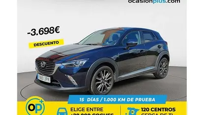 Usado Mazda CX-3 Luxury 105 CV (77 kW) 2016 Azul SUV