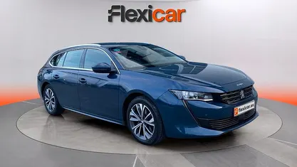 Usado Peugeot 508 Allure 131 CV (96 kW) 2019 Azul Familiar