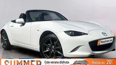 Blanco Usado 2017 Mazda MX5 Inclusive Descapotable | 21.990 € (Precio justo)