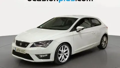 Usado Seat Leon FR 140 CV (102 kW) 2014 Blanco Utilitario
