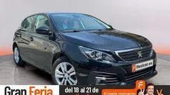 Negro Usado 2021 Peugeot 308 Active Berlina | 13.490 € (Precio justo)