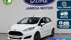 Blanco Usado 2017 Ford Fiesta ST-Line Utilitario | 9990 € (Precio justo)