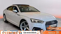 Blanco Usado 2019 Audi A5 Sportback S-Line Berlina | 28.990 € (Precio justo)