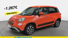Naranja Usado 2021 Fiat 500L S Monovolumen | 13.940 € (Precio justo)