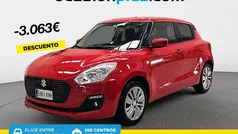 Rojo Usado 2018 Suzuki Swift Berlina | 12.250 € (Precio justo)