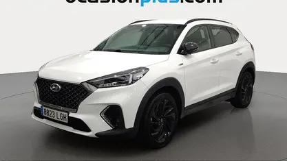 Blanco Usado 2020 Hyundai Tucson N Line SUV | 20.410 € (Precio justo)