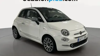 Usado Fiat 500 Lounge 69 CV (50 kW) 2017 Blanco Utilitario