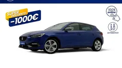 Azul Usado 2021 Seat Leon FR Familiar | 19.985 € (Precio justo)