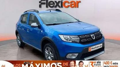 Begagnad Dacia Sandero Ambiance 90 HK (66 kW) 2018 Blå Halvkombi