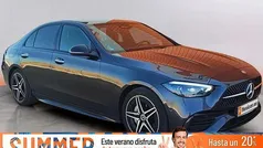Gris Usado 2022 Mercedes C200 Berlina | 34.490 € (Buen precio)