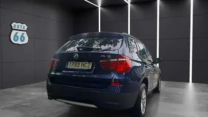 Brugt BMW X3 xLine 184 HK (135 kW) 2011 Blå SUV