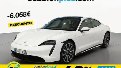 Usado Porsche Taycan 300 kW (408 CV) 2021 Blanco Berlina