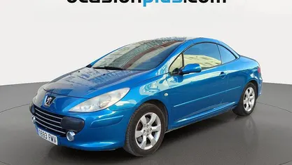 Azul Usado 2007 Peugeot 307 CC Descapotable | 5200 € (Precio justo)