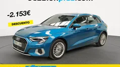 Azul Usado 2021 Audi A3 Advanced Plus | 23.690 € (Precio justo)