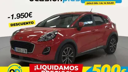 Usado Ford Puma Titanium 125 CV (91 kW) 2020 Rojo SUV