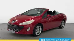 Rojo Usado 2010 Peugeot 308 CC Sport Descapotable | 7900 € (Buen precio)