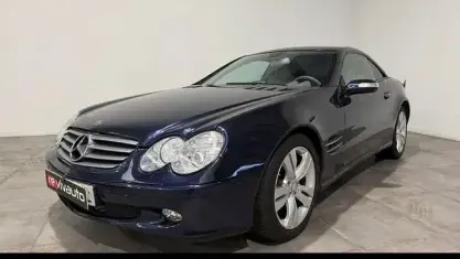 Usado Mercedes SL350 272 CV (200 kW) 2007 Azul Coupe