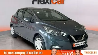 Usado Nissan Micra Acenta 92 CV (67 kW) 2022 Gris Utilitario