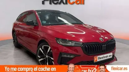 Usado Skoda Scala Monte Carlo 150 CV (110 kW) 2024 Rojo Utilitario