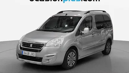 Usado Peugeot Partner Tepee Style 100 CV (73 kW) 2017 Gris Monovolumen