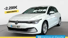 Blanco Usado 2022 VW Golf VIII Life | 21.990 € (Precio justo)