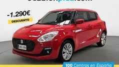 Rojo Usado 2018 Suzuki Swift Berlina | 12.550 € (Precio justo)
