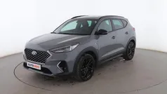 Gris Usado 2020 Hyundai Tucson N Line SUV | 19.399 € (Precio justo)
