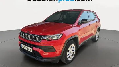 Käytetty Jeep Compass Longitude 130 HP (95 kW) 2023 Punainen Katumaasturi