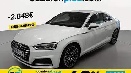 Usado Audi A5 S-Line 190 CV (139 kW) 2017 Blanco Coupe