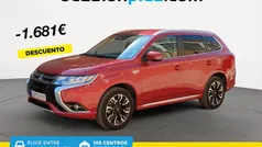 Rojo Usado 2018 Mitsubishi Outlander P-HEV Recogida | 18.500 € (Precio justo)