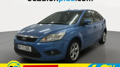 Usado Ford Focus Titanium 109 CV (80 kW) 2008 Azul Utilitario
