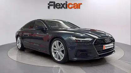Usado Audi A7 Premium 290 CV (213 kW) 2018 Azul Berlina
