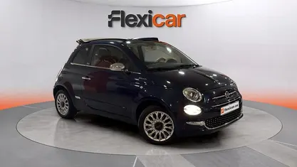Usado Fiat 500 Dolcevita 71 CV (52 kW) 2022 Azul Descapotable