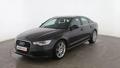 Usado Audi A6 190 CV (139 kW) 2014 Gris Berlina