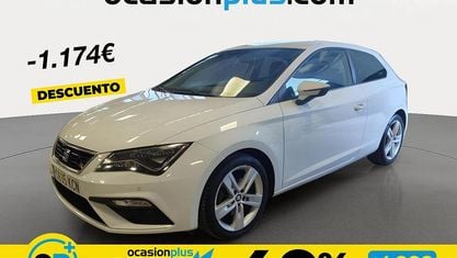 Używany Seat Leon FR 125 KM (91 kW) 2017 Biały Hatchback