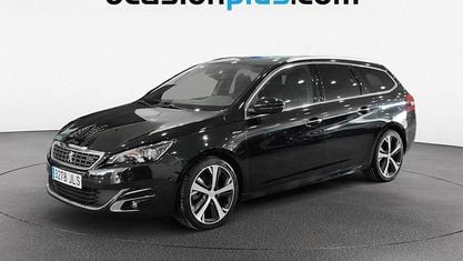 Używany Peugeot 308 SW GT-line 150 KM (110 kW) 2016 Czarny Kombi