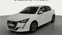 Blanco Usado 2020 Peugeot 208 Allure Utilitario | 11.355 € (Precio justo)