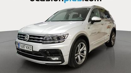 Käytetty VW Tiguan Sportline 150 HP (110 kW) 2018 Harmaa Katumaasturi