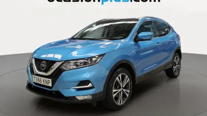 Usado Nissan Qashqai N-Connecta 116 HP (85 kW) 2018 Azul SUV