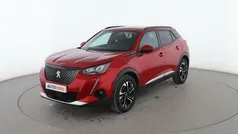 Rojo Usado 2021 Peugeot 2008 Allure SUV | 16.399 € (Precio justo)