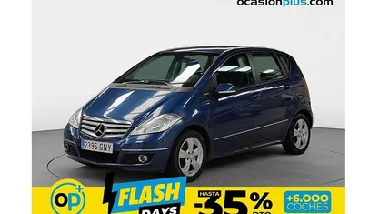 Usado Mercedes A180 116 CV (85 kW) 2009 Azul Utilitario